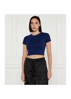 HUGO T-shirt Delanor | Cropped Fit ze sklepu Gomez Fashion Store w kategorii Bluzki damskie - zdjęcie 184337357