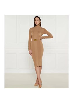 Elisabetta Franchi Sukienka z paskiem | z dodatkiem jedwabiu ze sklepu Gomez Fashion Store w kategorii Sukienki - zdjęcie 184337386