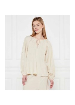 Twinset U&B Lniana bluzka | Loose fit ze sklepu Gomez Fashion Store w kategorii Bluzki damskie - zdjęcie 184337437