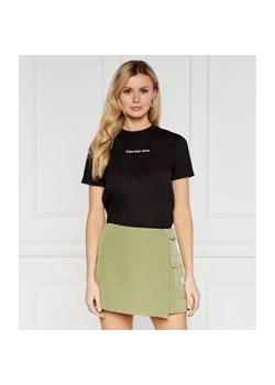 Calvin Klein Jeans T-shirt | Regular Fit ze sklepu Gomez Fashion Store w kategorii Bluzki damskie - zdjęcie 184337479