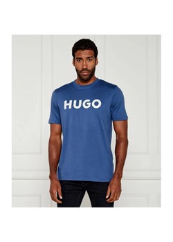 HUGO T-shirt Dulivio | Regular Fit ze sklepu Gomez Fashion Store w kategorii T-shirty męskie - zdjęcie 184337487