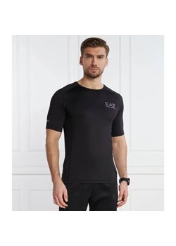 EA7 T-shirt | Slim Fit ze sklepu Gomez Fashion Store w kategorii T-shirty męskie - zdjęcie 184337615
