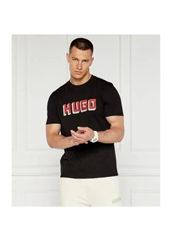 HUGO T-shirt | Regular Fit ze sklepu Gomez Fashion Store w kategorii T-shirty męskie - zdjęcie 184337639