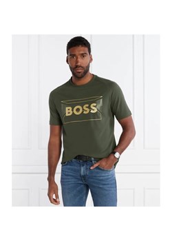 BOSS GREEN T-shirt Tee 2 | Regular Fit | stretch ze sklepu Gomez Fashion Store w kategorii T-shirty męskie - zdjęcie 184337668
