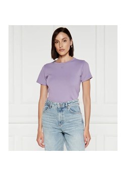 HUGO T-shirt | Regular Fit ze sklepu Gomez Fashion Store w kategorii Bluzki damskie - zdjęcie 184337779
