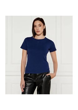 HUGO T-shirt Deloris | Regular Fit ze sklepu Gomez Fashion Store w kategorii Bluzki damskie - zdjęcie 184337857