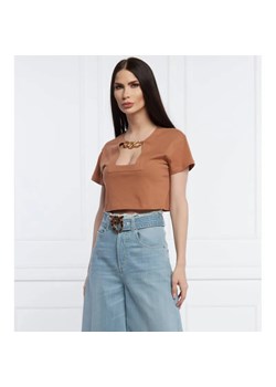 Patrizia Pepe T-shirt | Regular Fit ze sklepu Gomez Fashion Store w kategorii Bluzki damskie - zdjęcie 184337878