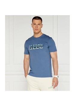 HUGO T-shirt | Regular Fit ze sklepu Gomez Fashion Store w kategorii T-shirty męskie - zdjęcie 184338099