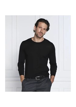 Oscar Jacobson Wełniany sweter Custer | Slim Fit ze sklepu Gomez Fashion Store w kategorii Swetry męskie - zdjęcie 184338169