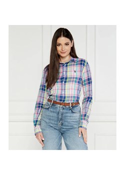 POLO RALPH LAUREN Lniana koszula | Relaxed fit ze sklepu Gomez Fashion Store w kategorii Koszule damskie - zdjęcie 184338186