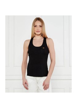 Elisabetta Franchi Top | Slim Fit | z dodatkiem jedwabiu ze sklepu Gomez Fashion Store w kategorii Bluzki damskie - zdjęcie 184338259