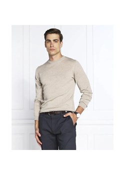 Oscar Jacobson Wełniany sweter Custer | Slim Fit ze sklepu Gomez Fashion Store w kategorii Swetry męskie - zdjęcie 184338277