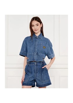 Liu Jo Jeansowa koszula | Cropped Fit ze sklepu Gomez Fashion Store w kategorii Koszule damskie - zdjęcie 184338295