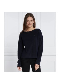 Tommy Hilfiger Sweter STITCH OPEN | Regular Fit ze sklepu Gomez Fashion Store w kategorii Swetry damskie - zdjęcie 184338435