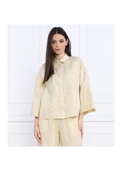 Max Mara Leisure Lniana koszula ANGORA | Oversize fit ze sklepu Gomez Fashion Store w kategorii Koszule damskie - zdjęcie 184338458