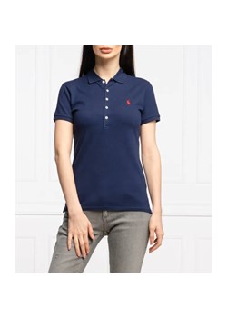 POLO RALPH LAUREN Polo Julie | Slim Fit | pique ze sklepu Gomez Fashion Store w kategorii Bluzki damskie - zdjęcie 184338655