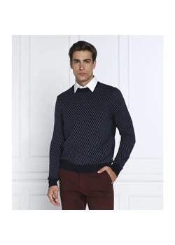 BOSS BLACK Wełniany sweter Lacrimo | Regular Fit ze sklepu Gomez Fashion Store w kategorii Swetry męskie - zdjęcie 184338729