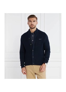 Aeronautica Militare Kardigan | Regular Fit ze sklepu Gomez Fashion Store w kategorii Swetry męskie - zdjęcie 184338829