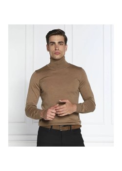 Oscar Jacobson Wełniany golf Cole Rollneck | Regular Fit ze sklepu Gomez Fashion Store w kategorii Swetry męskie - zdjęcie 184338947