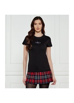 Calvin Klein Jeans T-shirt | Slim Fit ze sklepu Gomez Fashion Store w kategorii Bluzki damskie - zdjęcie 184339065