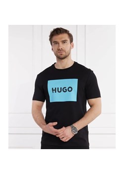 HUGO T-shirt Dulive222 | Regular Fit ze sklepu Gomez Fashion Store w kategorii T-shirty męskie - zdjęcie 184339158