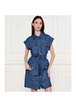 Liu Jo Jeansowa sukienka z paskiem ze sklepu Gomez Fashion Store w kategorii Sukienki - zdjęcie 184339227
