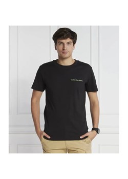 Calvin Klein Jeans T-shirt LOGO TAPE | Regular Fit ze sklepu Gomez Fashion Store w kategorii T-shirty męskie - zdjęcie 184339279