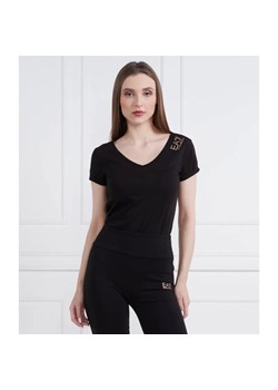 EA7 T-shirt | Regular Fit ze sklepu Gomez Fashion Store w kategorii Bluzki damskie - zdjęcie 184339548