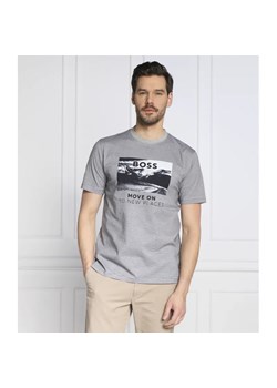 BOSS ORANGE T-shirt Teestripe | Regular Fit ze sklepu Gomez Fashion Store w kategorii T-shirty męskie - zdjęcie 184339698