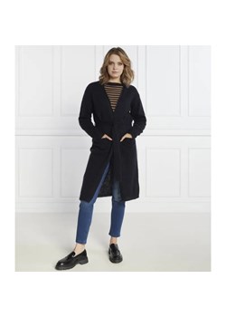 Max Mara Leisure Wełniany kardigan gabon | Regular Fit ze sklepu Gomez Fashion Store w kategorii Swetry damskie - zdjęcie 184339798