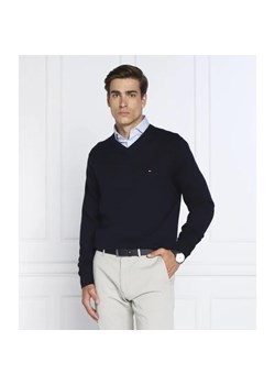 Tommy Hilfiger Sweter | Regular Fit | z dodatkiem kaszmiru ze sklepu Gomez Fashion Store w kategorii Swetry męskie - zdjęcie 184339839