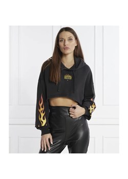 Tommy Jeans Bluza VINTAGE FLAME HOODIE | Cropped Fit ze sklepu Gomez Fashion Store w kategorii Bluzy damskie - zdjęcie 184339906