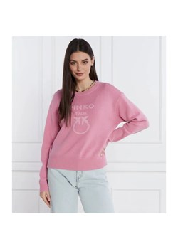 Pinko Wełniany sweter | Regular Fit ze sklepu Gomez Fashion Store w kategorii Swetry damskie - zdjęcie 184340029