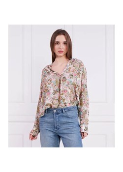 Zadig&Voltaire Bluzka TINK SOFT YOKO FLOWER | Regular Fit ze sklepu Gomez Fashion Store w kategorii Bluzki damskie - zdjęcie 184340245