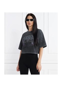 HUGO T-shirt Dakadia | Cropped Fit ze sklepu Gomez Fashion Store w kategorii Bluzki damskie - zdjęcie 184340385