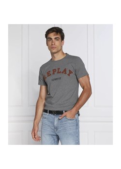 Replay T-shirt | Regular Fit ze sklepu Gomez Fashion Store w kategorii T-shirty męskie - zdjęcie 184340565