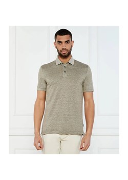 BOSS BLACK Polo H-Press 28 | Regular Fit | z dodatkiem lnu ze sklepu Gomez Fashion Store w kategorii T-shirty męskie - zdjęcie 184340709