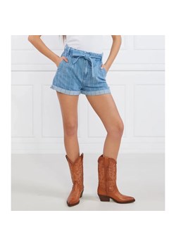 Pepe Jeans London Szorty KAYLEE STRIPE | Regular Fit ze sklepu Gomez Fashion Store w kategorii Szorty - zdjęcie 184340787