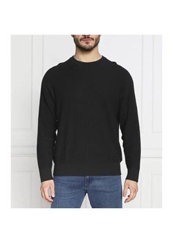 Calvin Klein Sweter REVERSED OTTOMAN TEXTURE | Regular Fit ze sklepu Gomez Fashion Store w kategorii Swetry męskie - zdjęcie 184340809