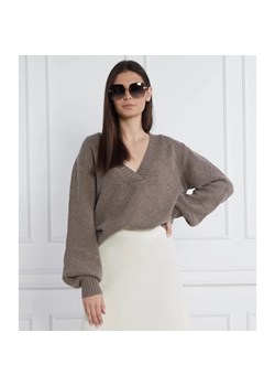 Beatrice B Sweter MAGLIA LOUNGE | Relaxed fit | z dodatkiem wełny i kaszmiru ze sklepu Gomez Fashion Store w kategorii Swetry damskie - zdjęcie 184341087