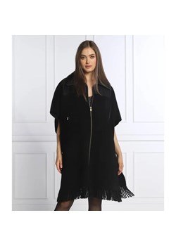 Pinko Wełniane ponczo MARA | Relaxed fit ze sklepu Gomez Fashion Store w kategorii Poncza - zdjęcie 184341106