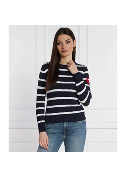 POLO RALPH LAUREN Sweter ANCHR STP | Regular Fit ze sklepu Gomez Fashion Store w kategorii Swetry damskie - zdjęcie 184341125