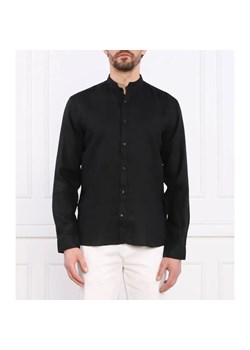 HUGO Lniana koszula Elvory | Slim Fit ze sklepu Gomez Fashion Store w kategorii Koszule męskie - zdjęcie 184341149