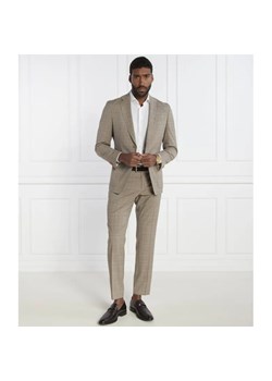 BOSS BLACK Wełniany garnitur P-Huge-2Pcs-241 | Slim Fit ze sklepu Gomez Fashion Store w kategorii Garnitury męskie - zdjęcie 184341189