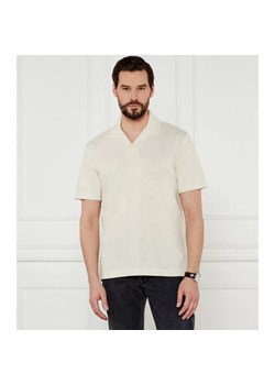 BOSS BLACK Polo H-Ponti 28 | Regular Fit | z dodatkiem lnu ze sklepu Gomez Fashion Store w kategorii T-shirty męskie - zdjęcie 184341265