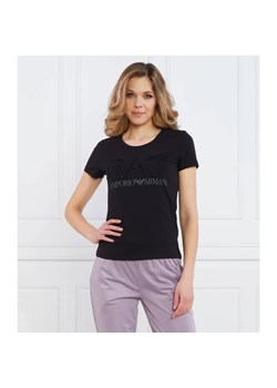EA7 T-shirt | Regular Fit ze sklepu Gomez Fashion Store w kategorii Bluzki damskie - zdjęcie 184341285