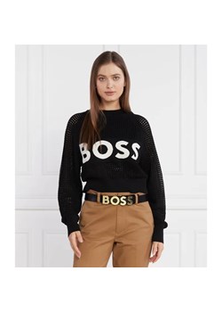 BOSS BLACK Sweter Fenniki | Relaxed fit ze sklepu Gomez Fashion Store w kategorii Swetry damskie - zdjęcie 184341335