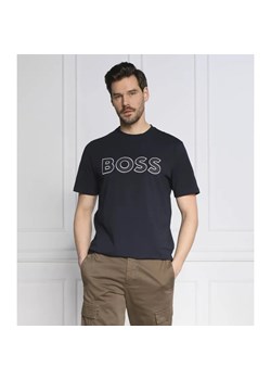 BOSS ORANGE T-shirt Telogox | Regular Fit ze sklepu Gomez Fashion Store w kategorii T-shirty męskie - zdjęcie 184341439