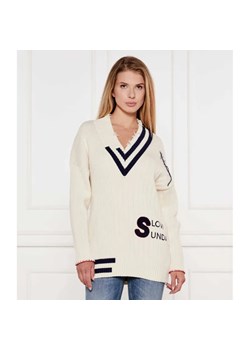 Pinko Sweter GIOVO | Loose fit ze sklepu Gomez Fashion Store w kategorii Swetry damskie - zdjęcie 184341488