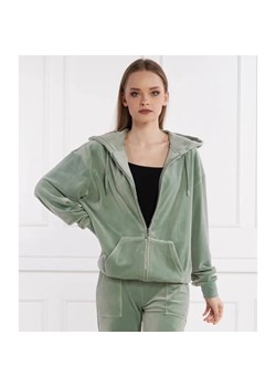 Juicy Couture Bluza HALAN OVERSIZED ZIP THRU HOODIE | Regular Fit ze sklepu Gomez Fashion Store w kategorii Bluzy damskie - zdjęcie 184341495